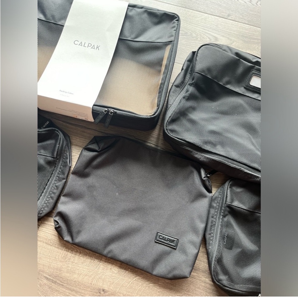 NWT Calpak Black Packing Cubes - Picture 10 of 15